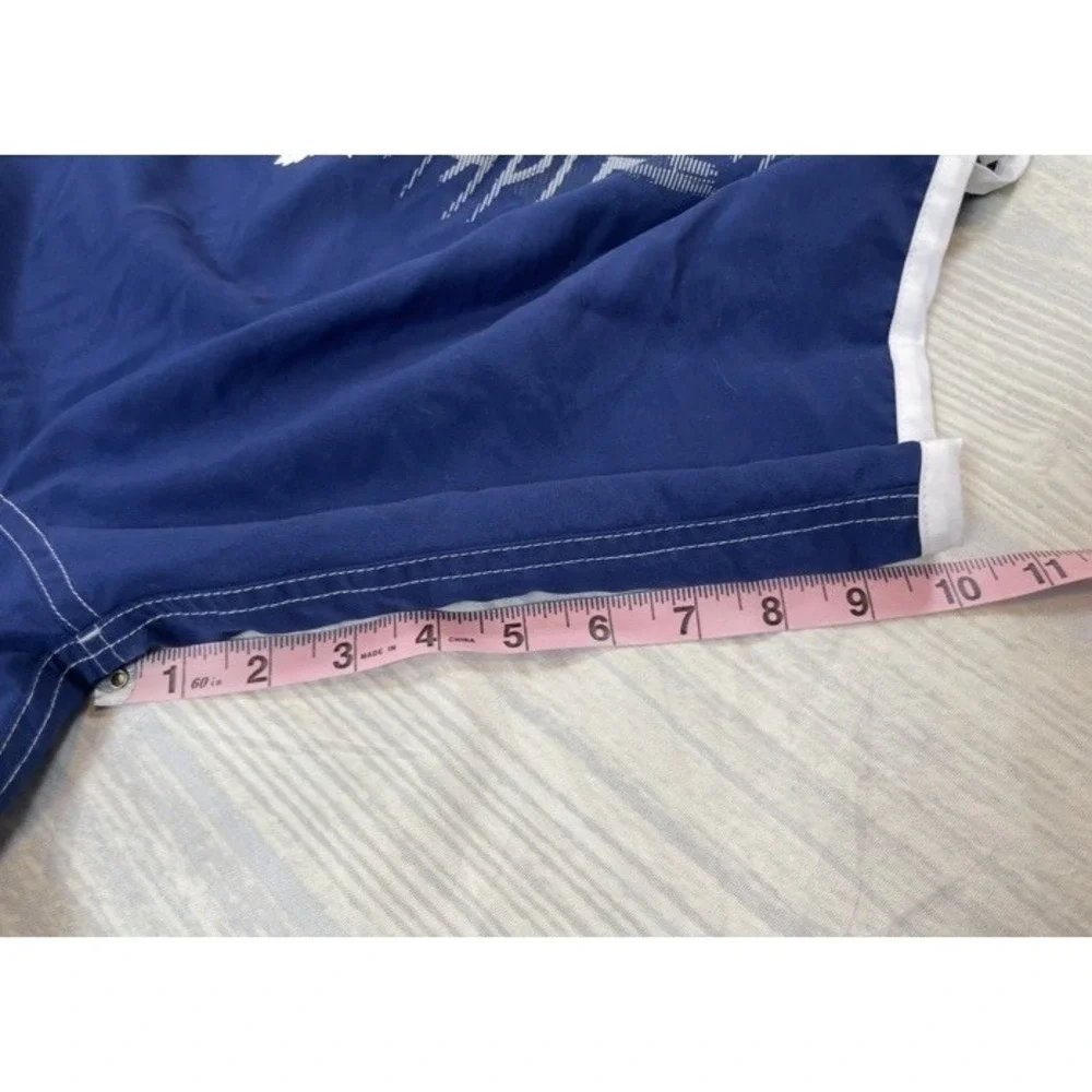 Outerstuff NHL Big Boys‎ Youth XL 18 Swim Shorts Toronto Maple Leafs Bieber Blue